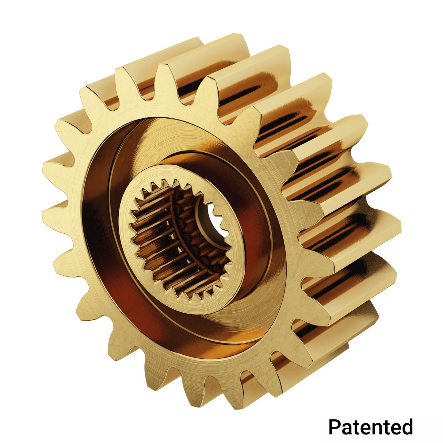 2305 Series Brass, MOD 0.8, Servo Gear (25 Tooth Spline, 20 Tooth)