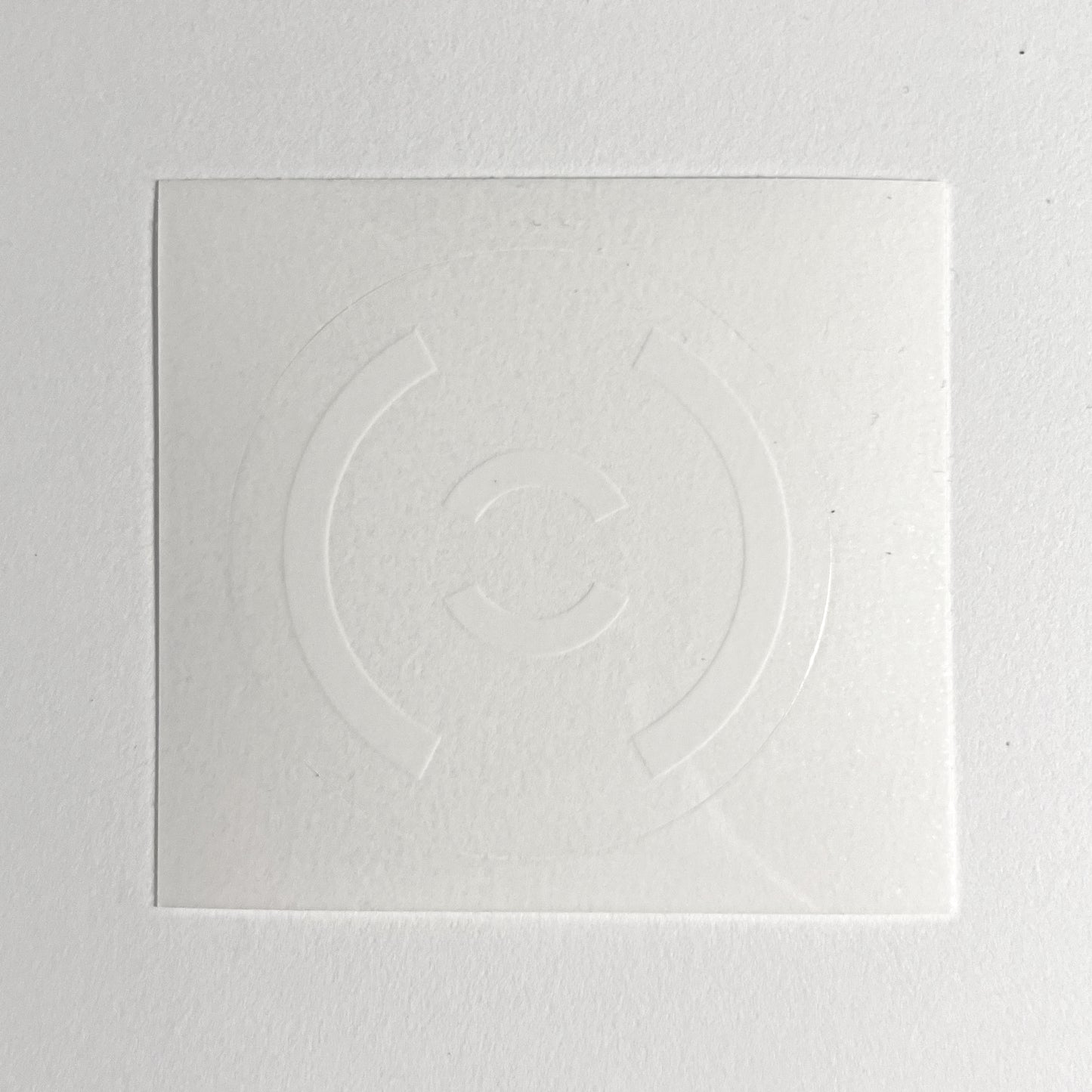 Optii Sticker - Transparent