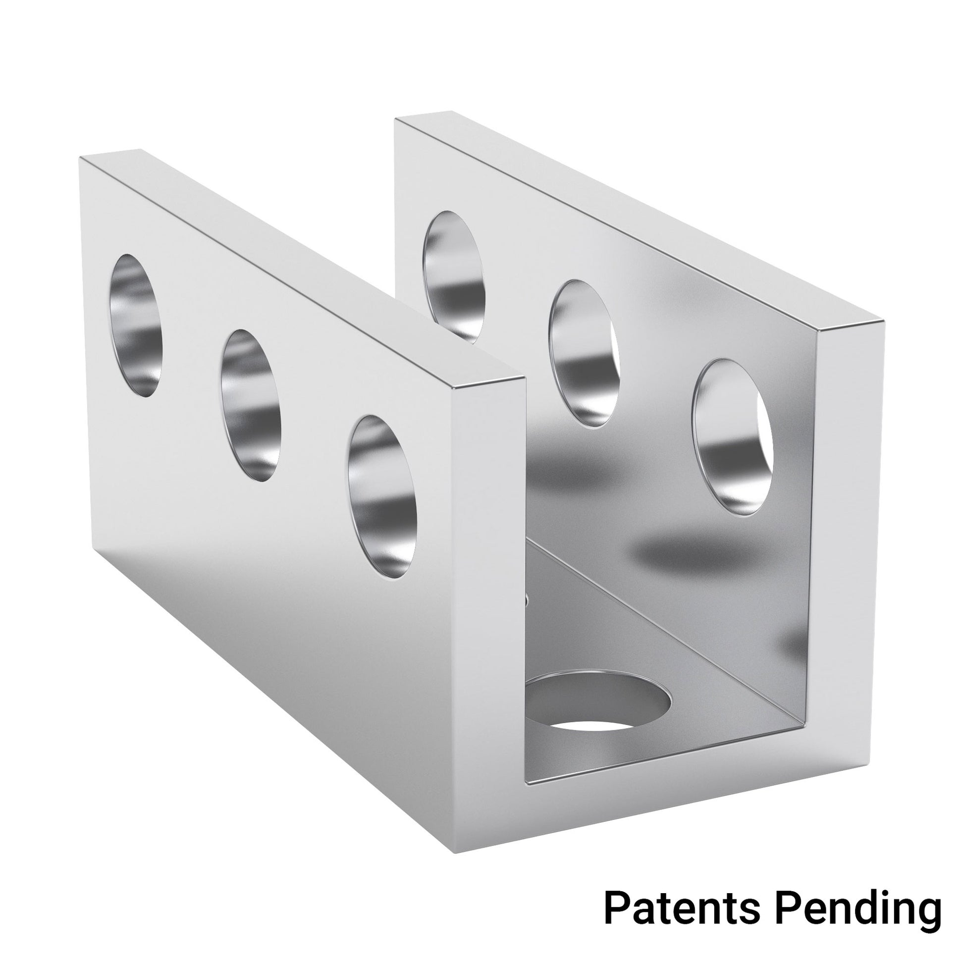 1101-0003-0024 - 1101 Series U-Beam (3 Hole, 24mm Length)