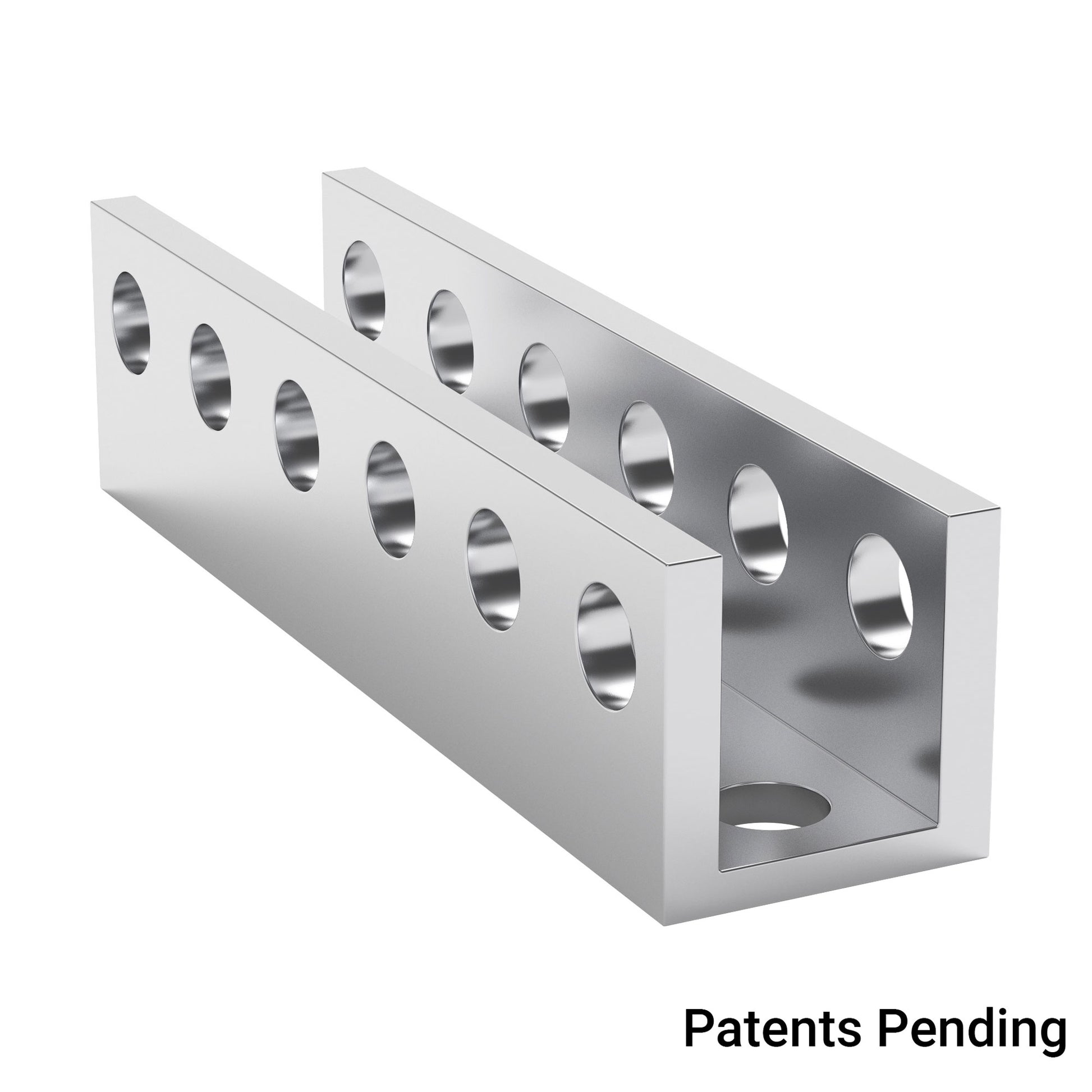 1101-0006-0048 - 1101 Series U-Beam (6 Hole, 48mm Length)