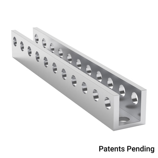 1101-0011-0088 - 1101 Series U-Beam (11 Hole, 88mm Length)