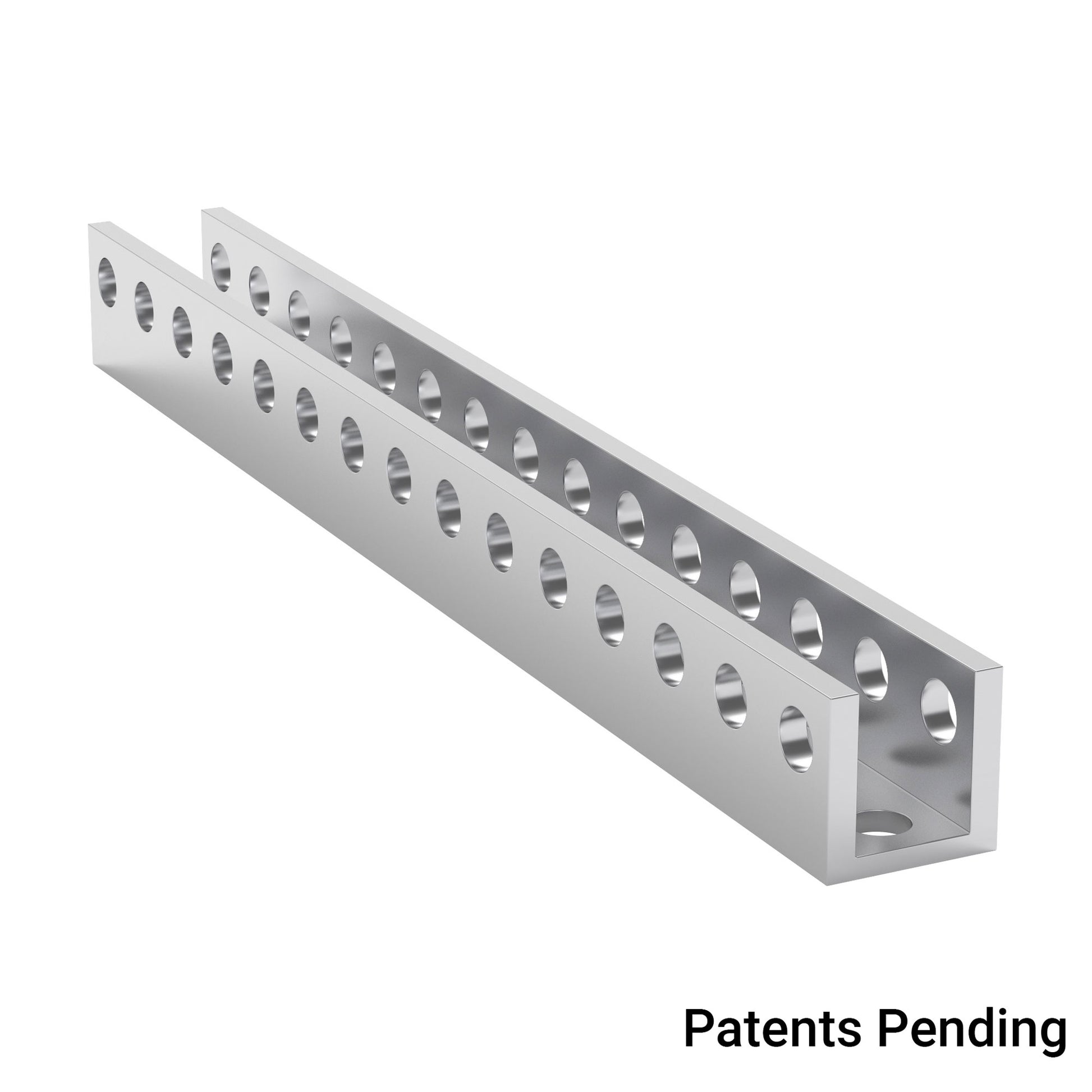 1101-0015-0120 - 1101 Series U-Beam (15 Hole, 120mm Length)