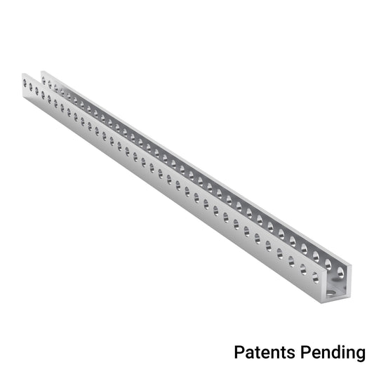 1101-0035-0280 - 1101 Series U-Beam (35 Hole, 280mm Length)