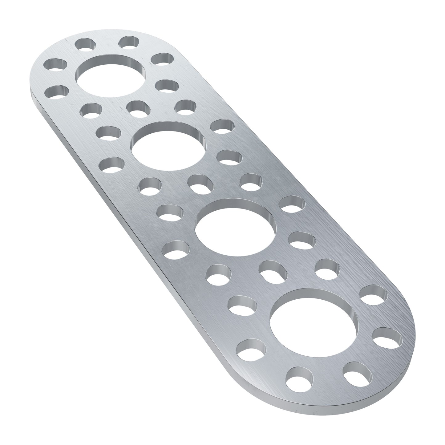 1105 Series Round-End Pattern Plate (4 Hole, 104mm Length)