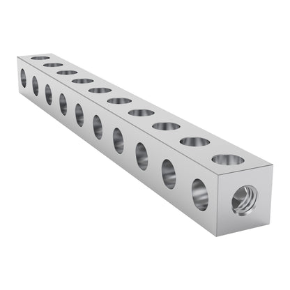 1106-0010-0080 - 1106 Series Square Beam (10 Hole, 80mm Length)