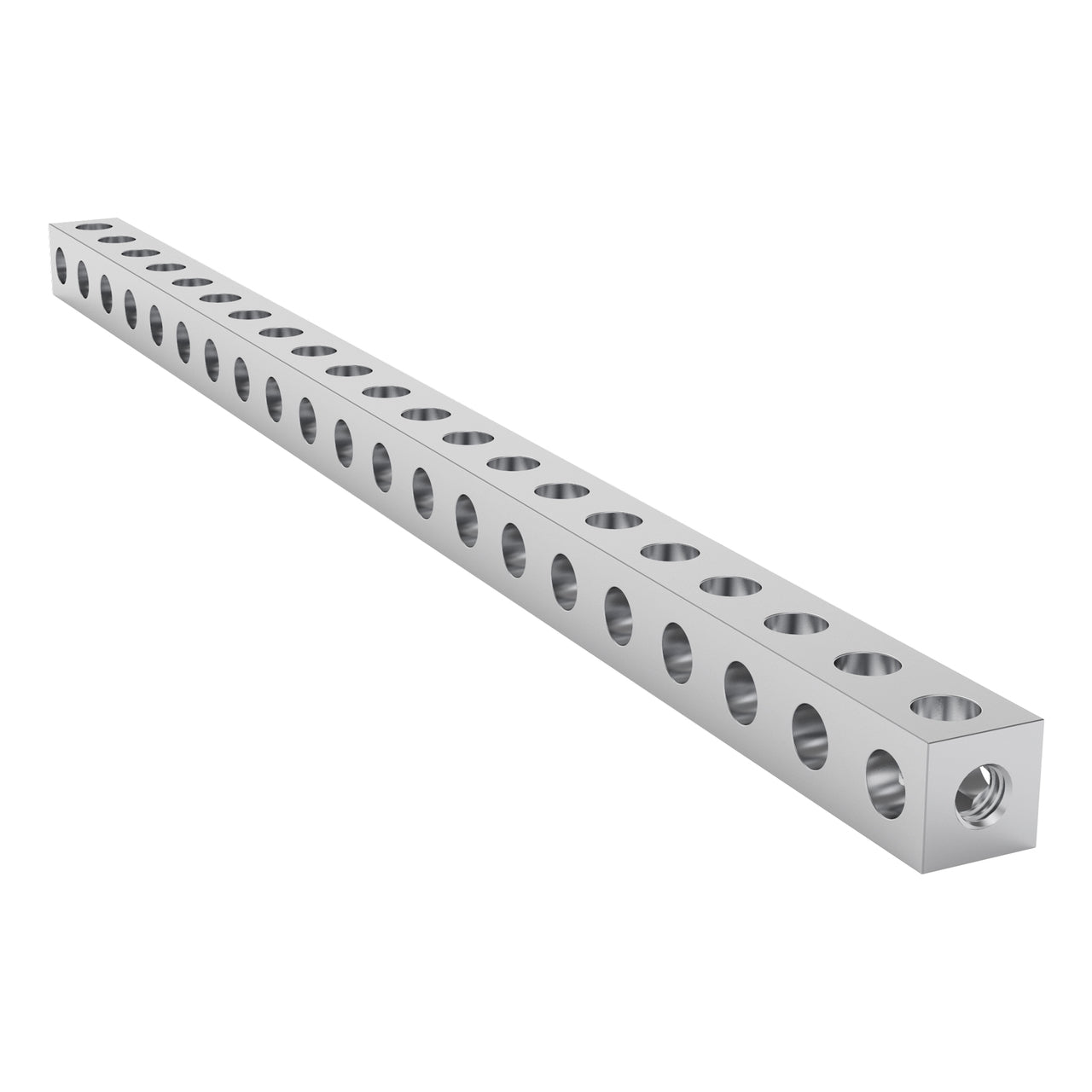 1106-0021-0168 - 1106 Series Square Beam (21 Hole, 168mm Length)