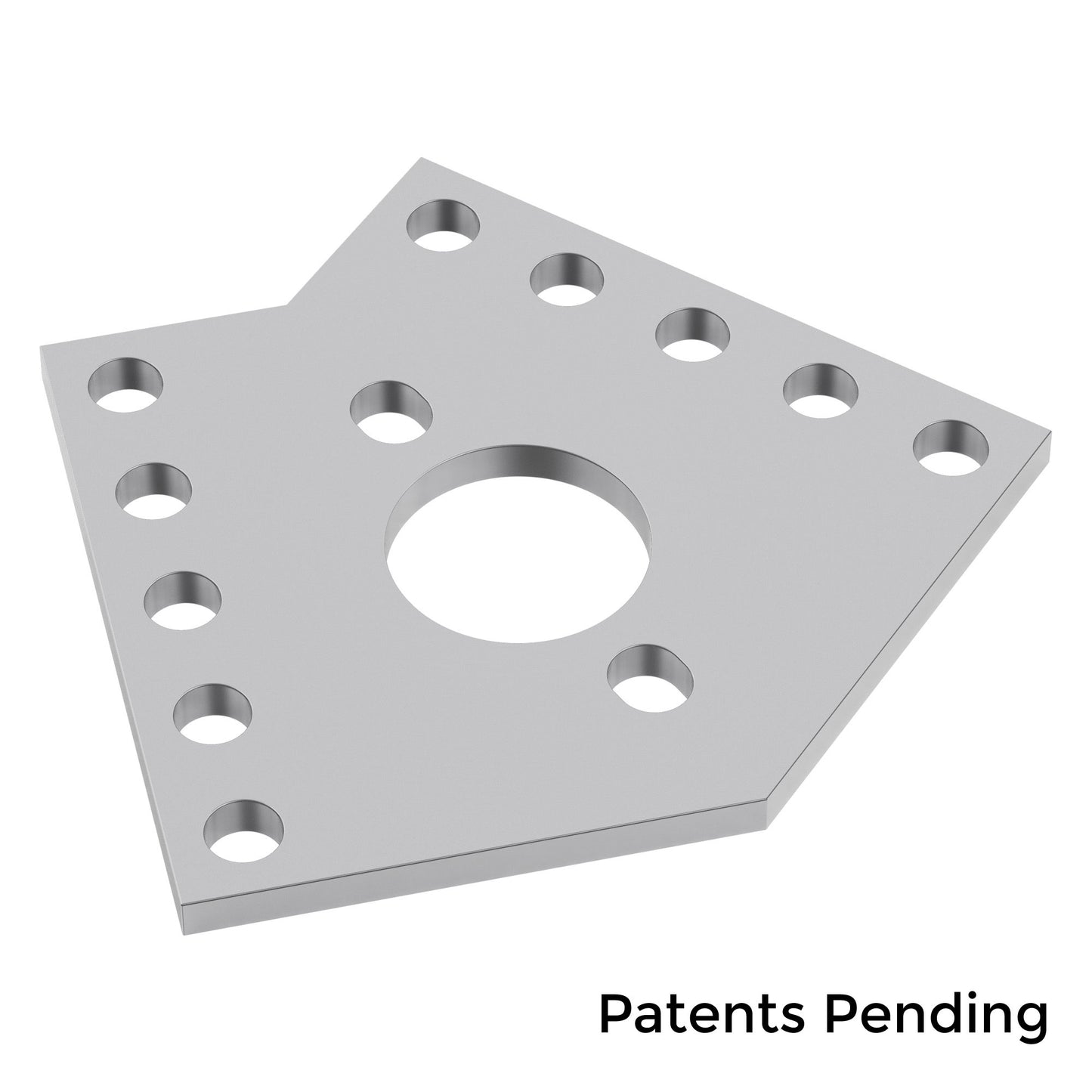 1108-0002-0002 - 1108 Series Flat Pattern Bracket (2-2)