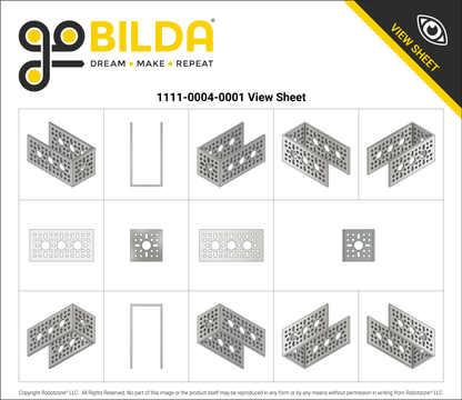 1111 Series Angle Pattern Bracket (4-1)