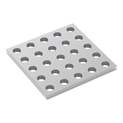 1116-0040-0040 - 1116 Series Grid Plate (5 x 5 Hole, 40 x 40mm)