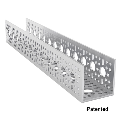 1120 Series U-Channel (12 Hole, 312mm Length)