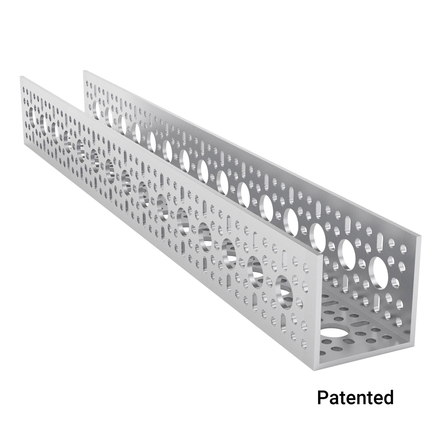 1120-0015-0384 - 1120 Series U-Channel (15 Hole, 384mm Length)