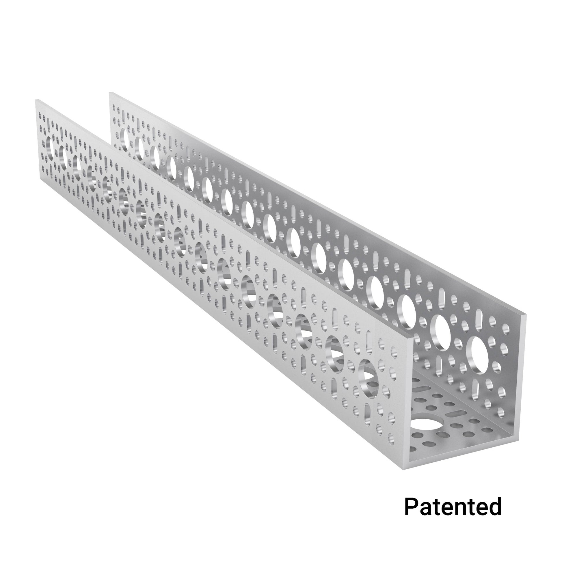 1120 Series U-Channel (16 Hole, 408mm Length)