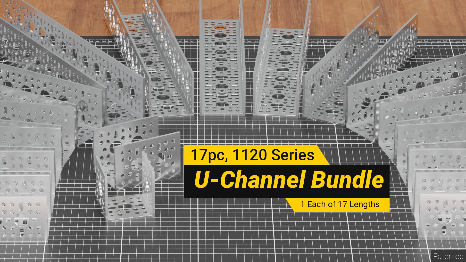 Gobilda 1120 Series U-Channel Bundle - Australia – Optii