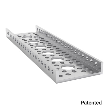 1121 Series Low-Side U-Channel (6 Hole, 168mm Length)