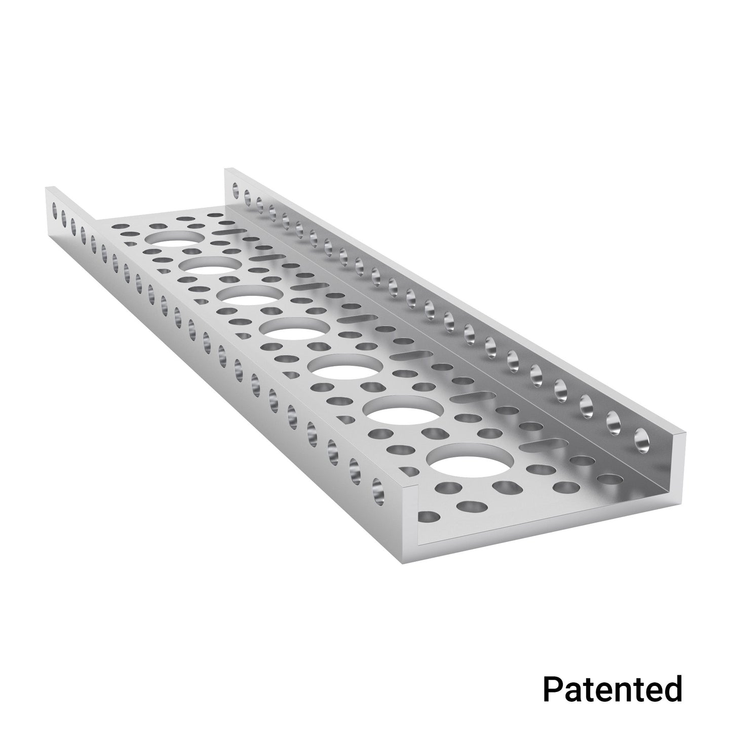 1121 Series Low-Side U-Channel (7 Hole, 192mm Length)