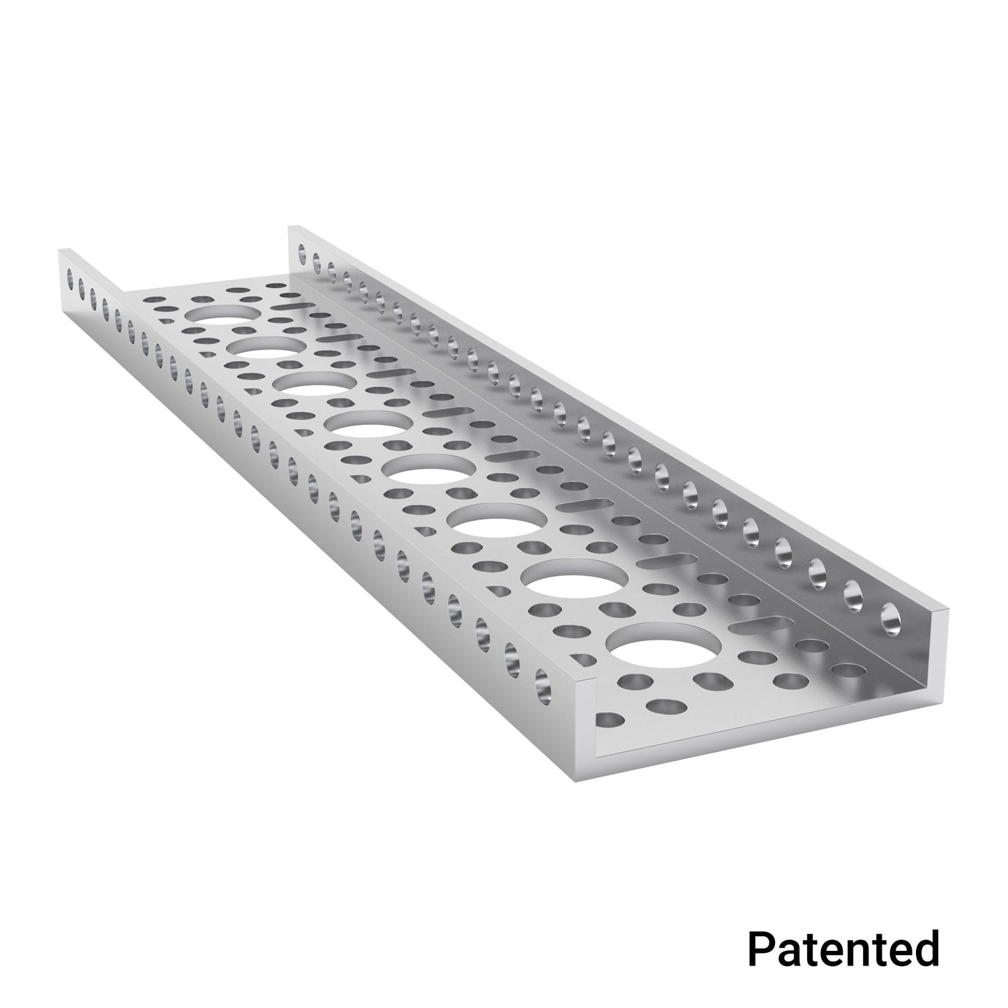 1121 Series Low-Side U-Channel (8 Hole, 216mm Length)