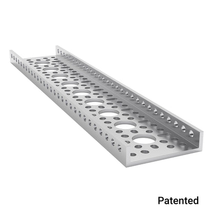 1121 Series Low-Side U-Channel (9 Hole, 240mm Length)