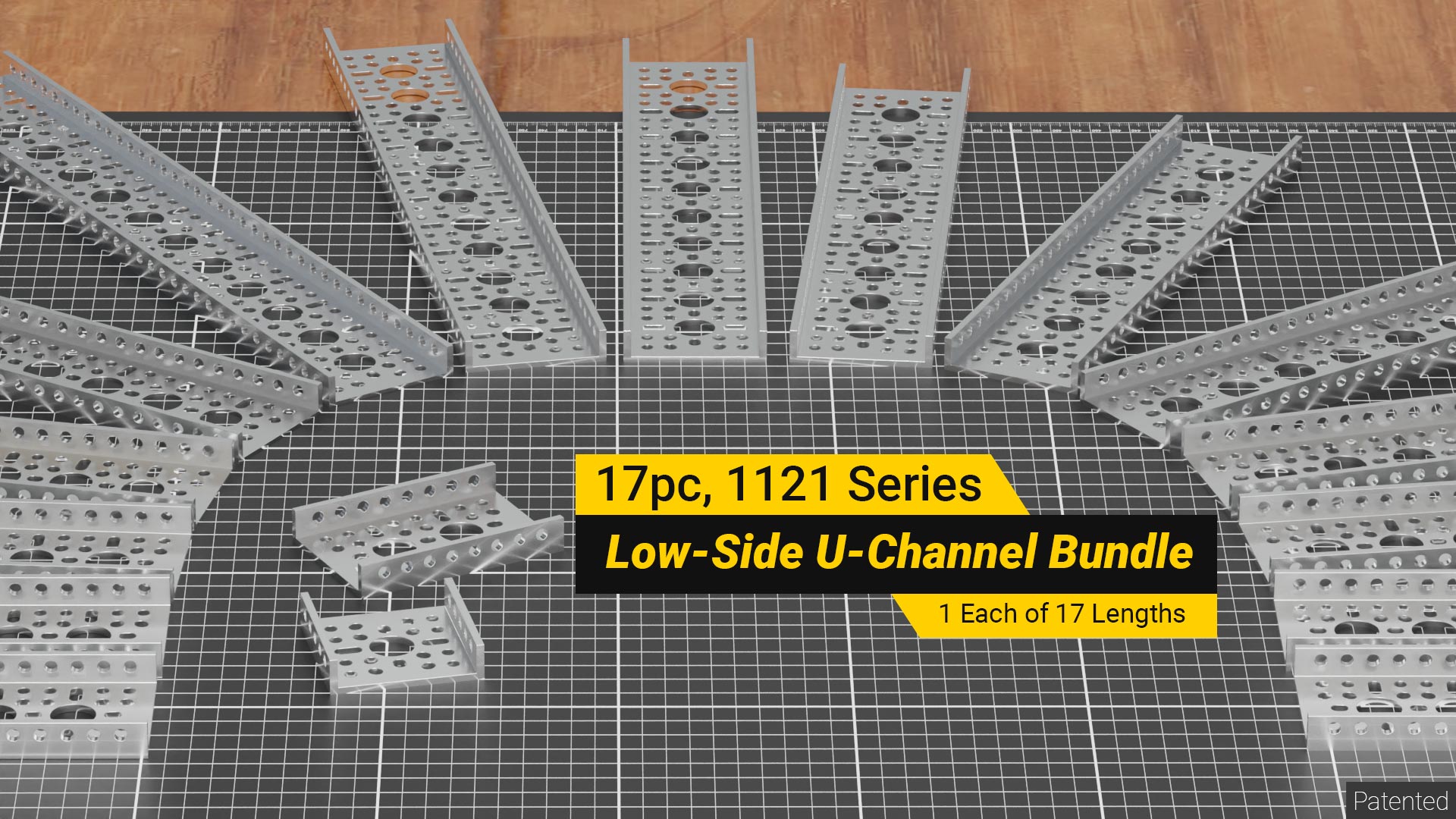 Gobilda 1121 Series Low-Side U-Channel Bundle - Australia – Optii