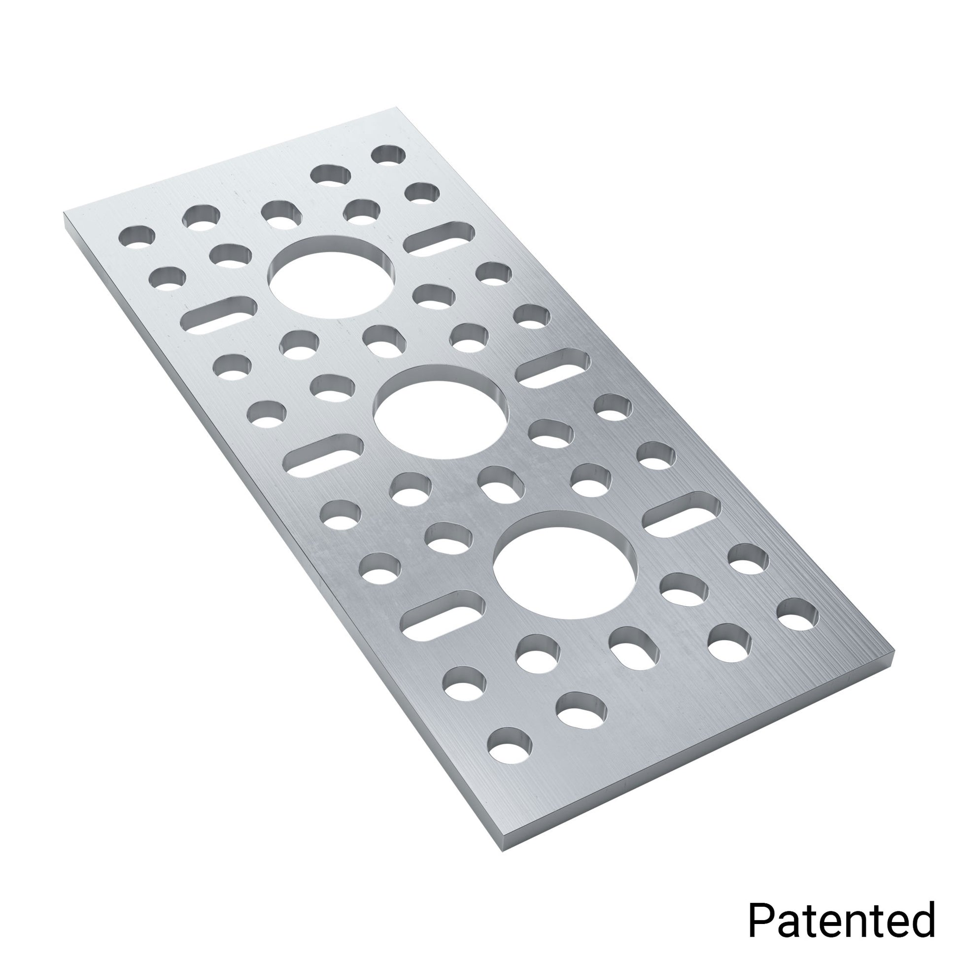 1123 Series Pattern Plate (1 x 3 Hole, 43 x 96mm)