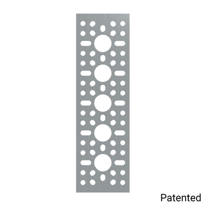 1123 Series Pattern Plate (1 x 5 Hole, 43 x 144mm)