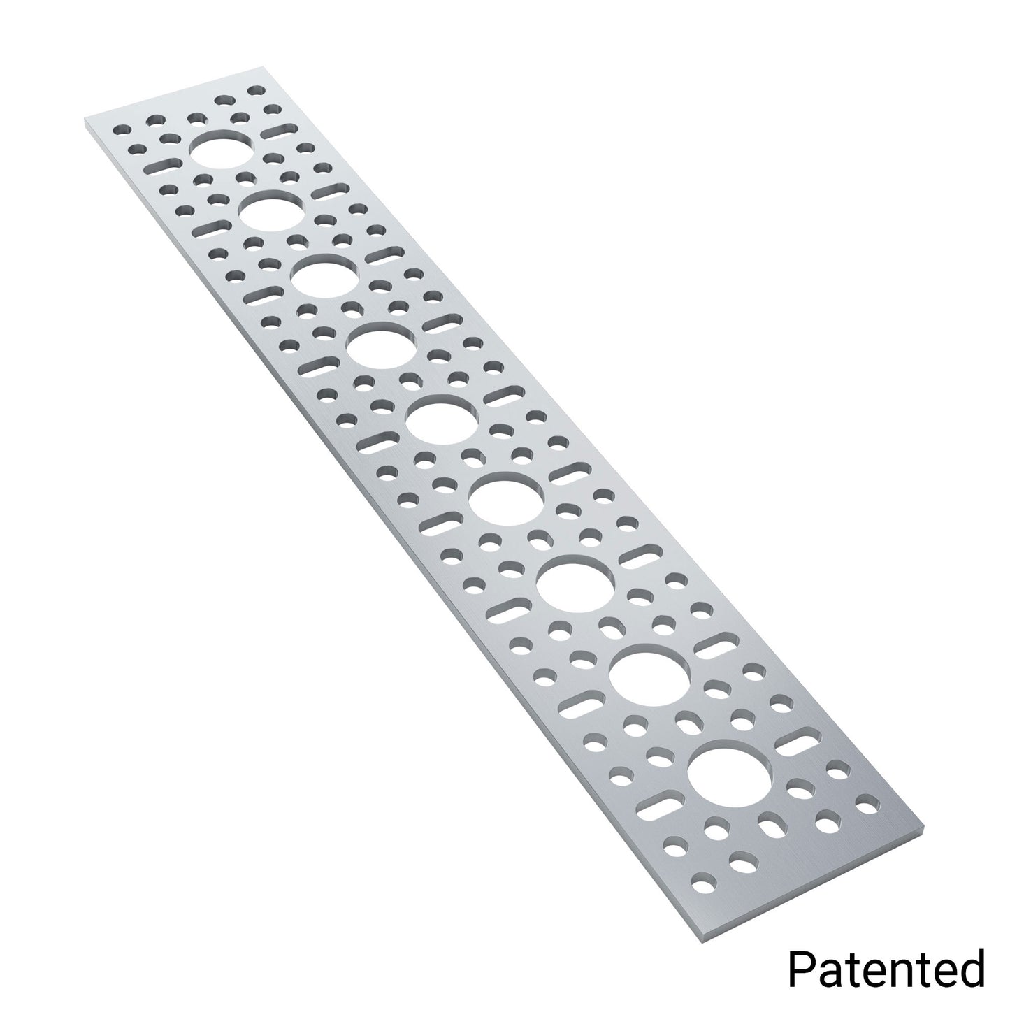 1123 Series Pattern Plate (1 x 9 Hole, 43 x 240mm)