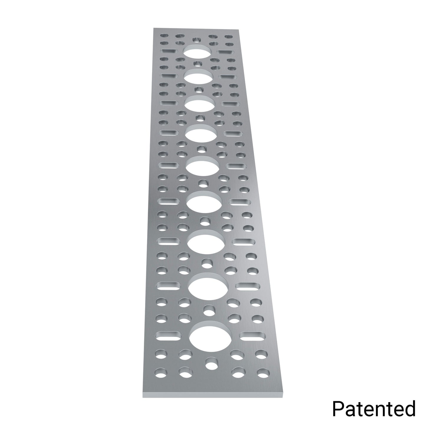 1123 Series Pattern Plate (1 x 9 Hole, 43 x 240mm)