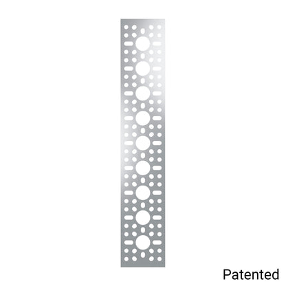 1123 Series Pattern Plate (1 x 9 Hole, 43 x 240mm)