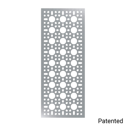 1123 Series Pattern Plate (3 x 9 Hole, 96 x 240mm)