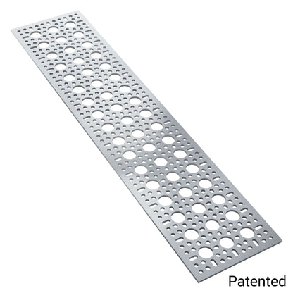 1123 Series Pattern Plate (3 x 17 Hole, 96 x 432mm)