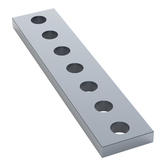 1126-0001-0001 - 1126 Series Steel Flat Bracket (1-1) - 2 Pack