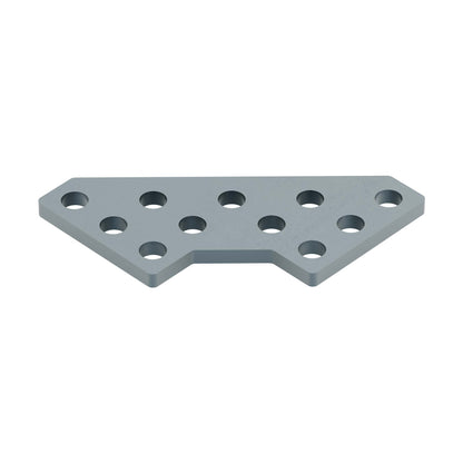 Steel Gusset-Plate (3 x 3 Hole) - 4 Pack