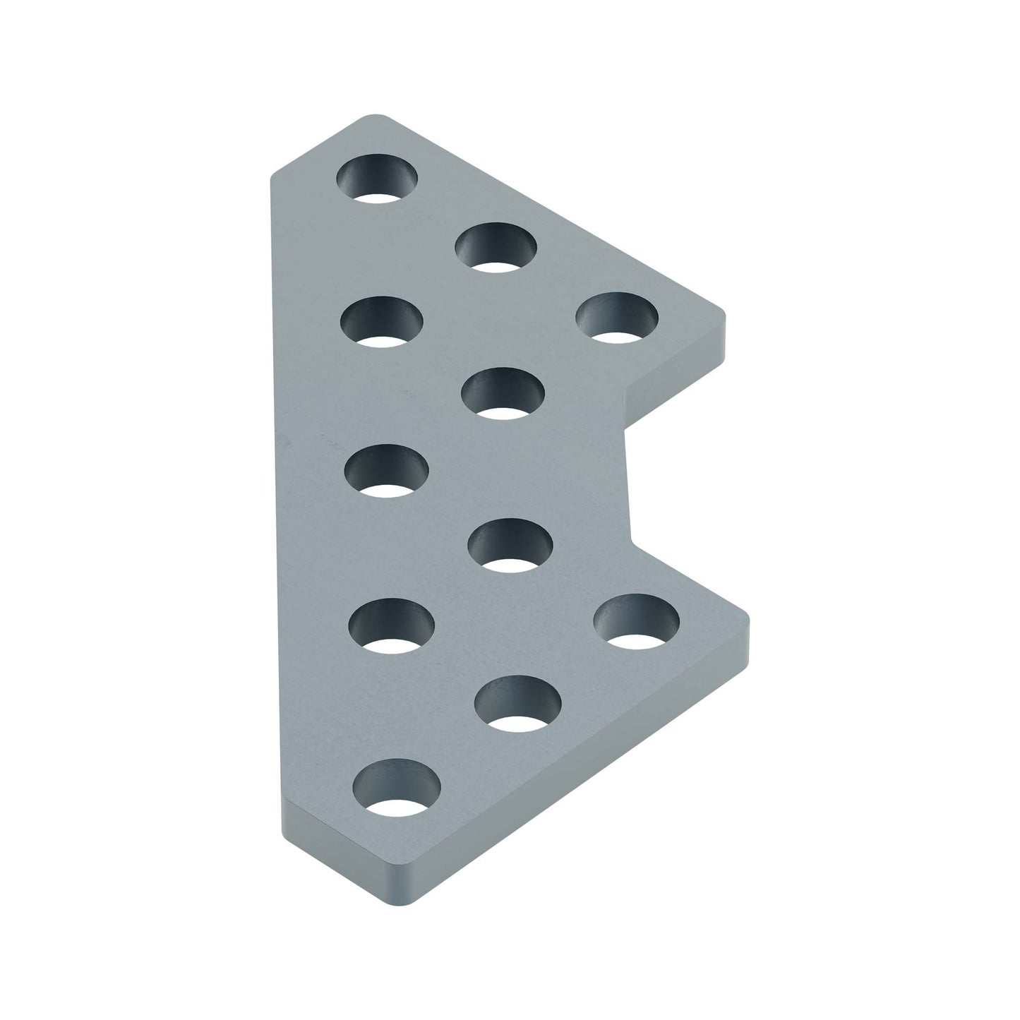 Steel Gusset-Plate (3 x 3 Hole) - 4 Pack