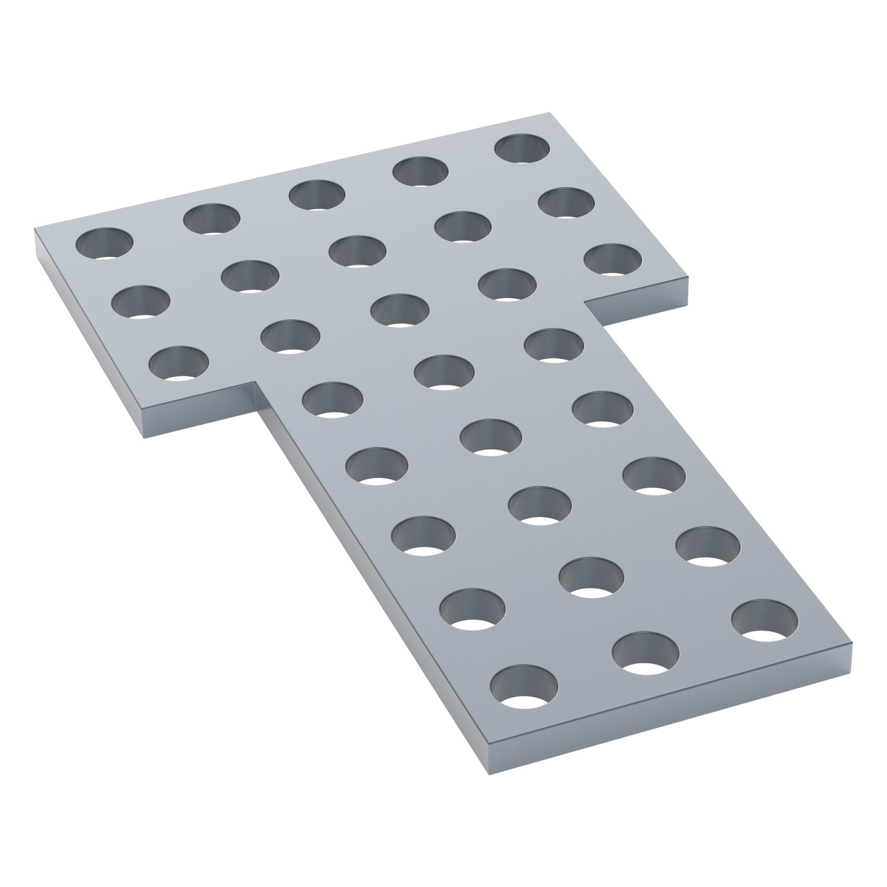 1137-0002-0001 - 1137 Series Steel Flat Grid Bracket (2-1) - 2 Pack