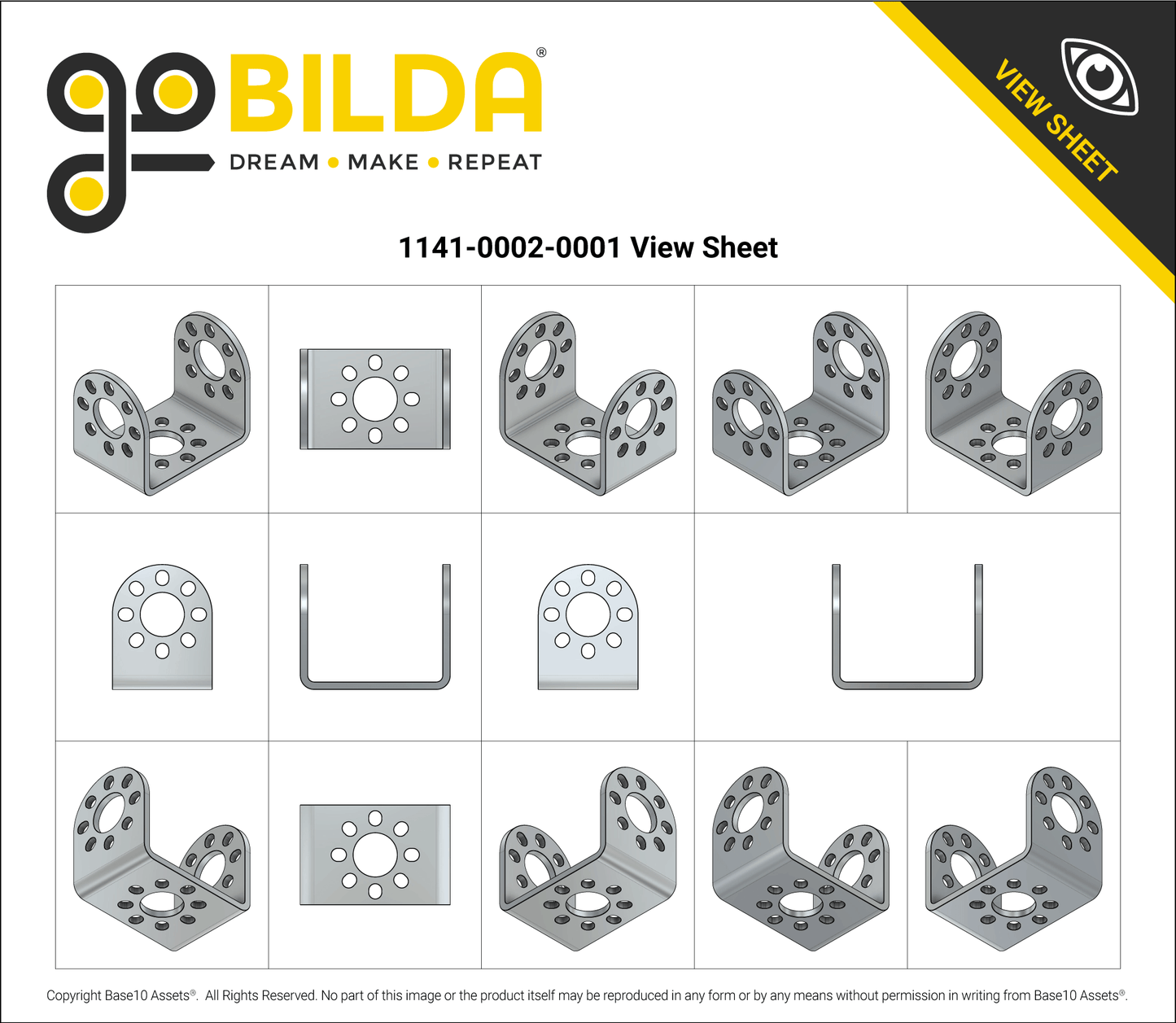 Round-End Steel U-Bracket