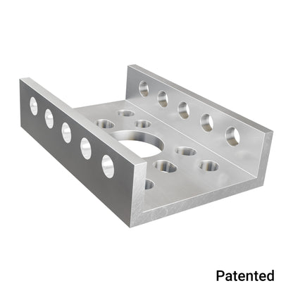 1143 Series Mini Low-Side U-Channel (1 Hole, 48mm Length)