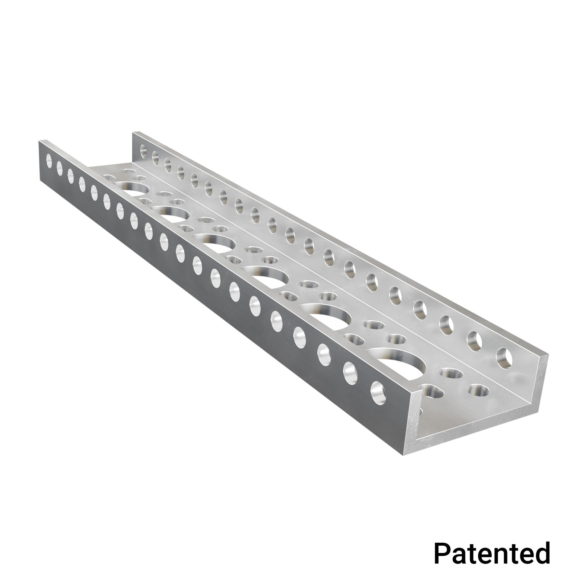 1143 Series Mini Low-Side U-Channel (6 Hole, 168mm Length)