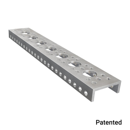 1143 Series Mini Low-Side U-Channel (7 Hole, 192mm Length)