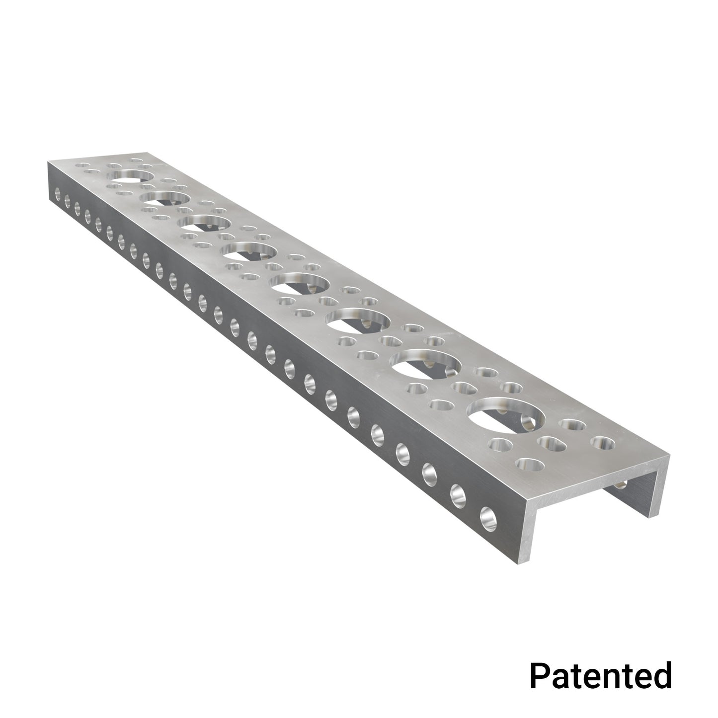 1143 Series Mini Low-Side U-Channel (8 Hole, 216mm Length)