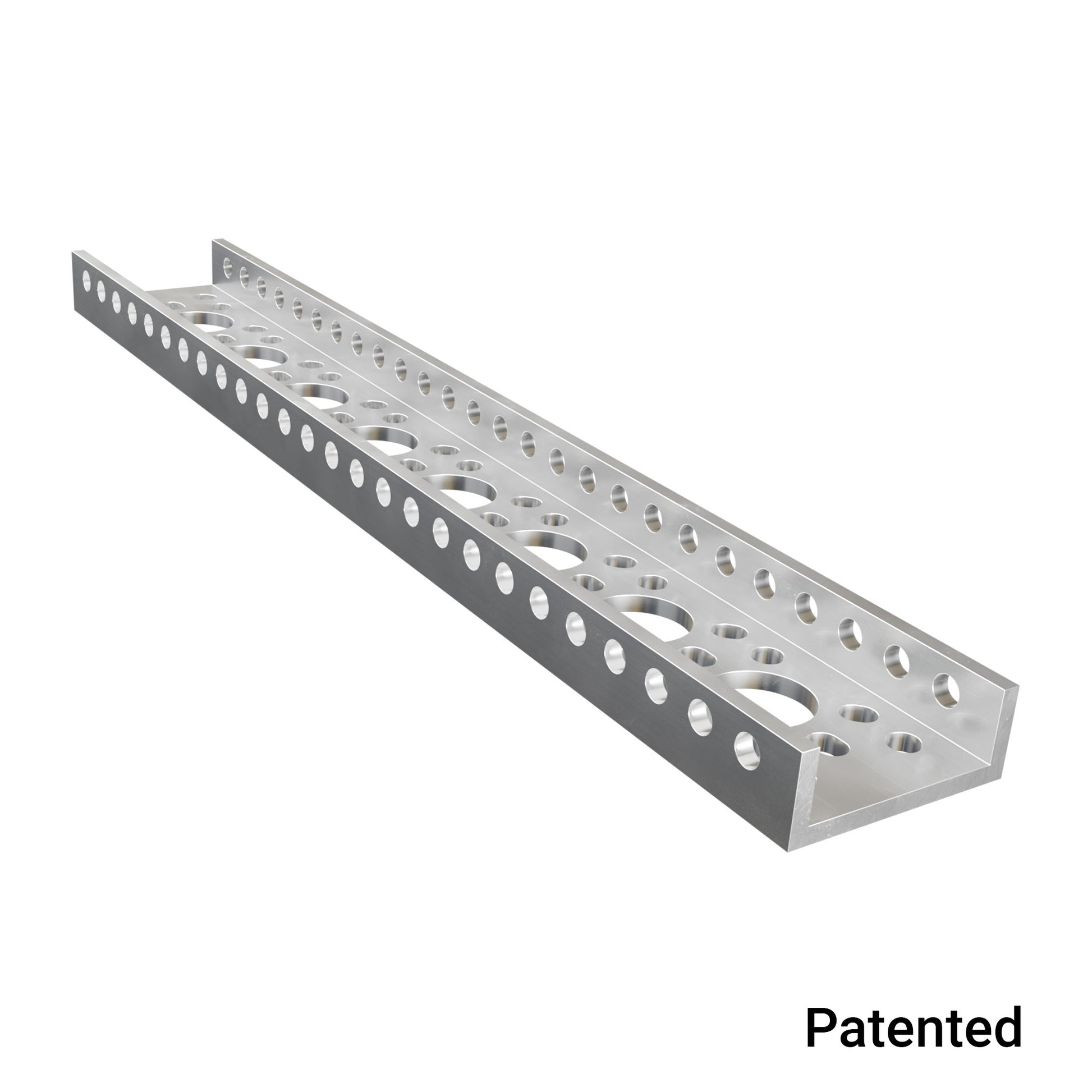 1143 Series Mini Low-Side U-Channel (8 Hole, 216mm Length)