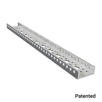 1143 Series Mini Low-Side U-Channel (10 Hole, 264mm Length)