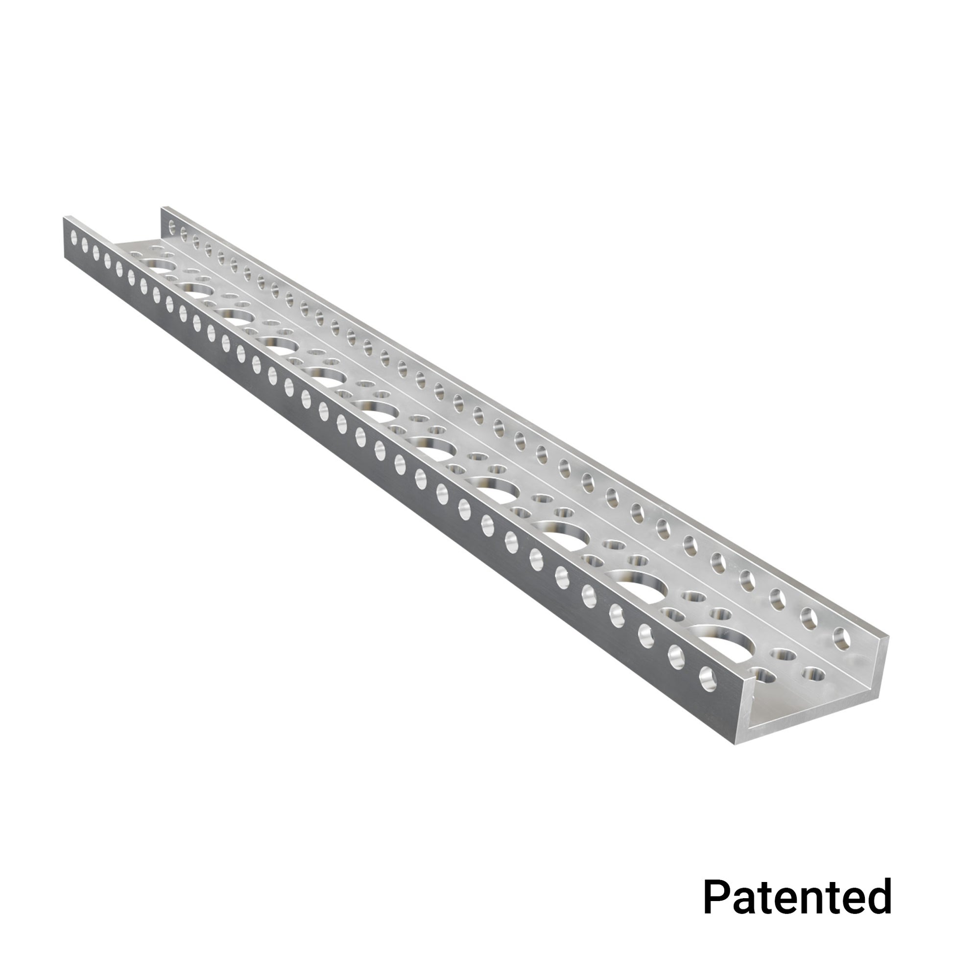 1143 Series Mini Low-Side U-Channel (11 Hole, 288mm Length)