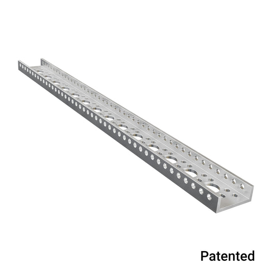 1143 Series Mini Low-Side U-Channel (14 Hole, 360mm Length)