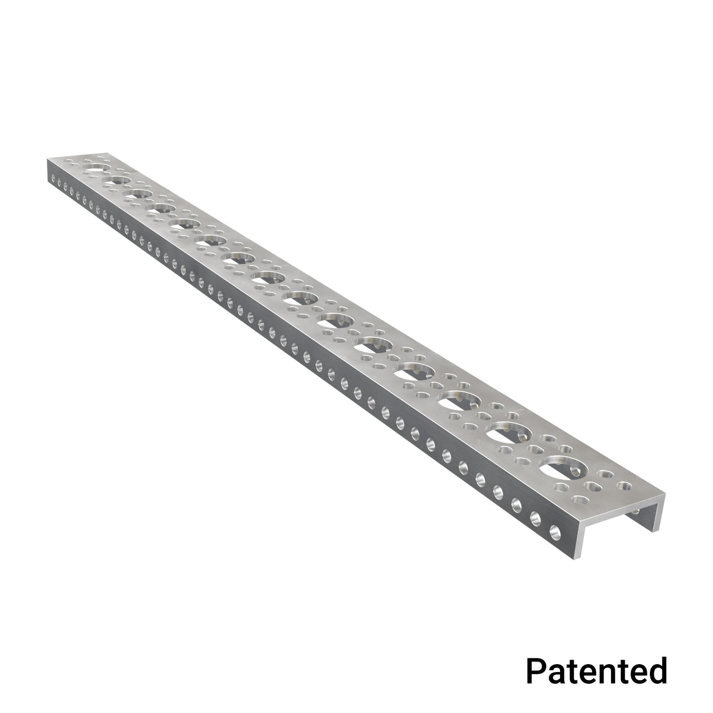 1143 Series Mini Low-Side U-Channel (15 Hole, 384mm Length)