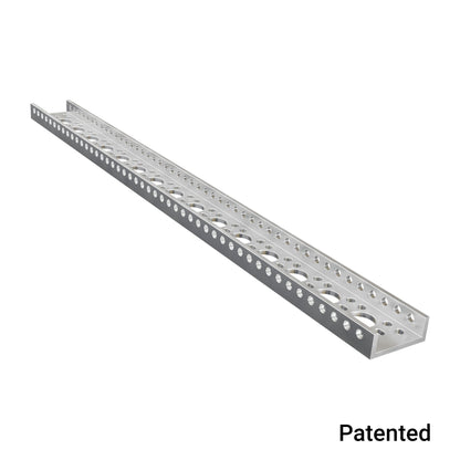 1143 Series Mini Low-Side U-Channel (15 Hole, 384mm Length)