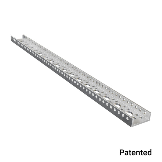 1143 Series Mini Low-Side U-Channel (16 Hole, 408mm Length)