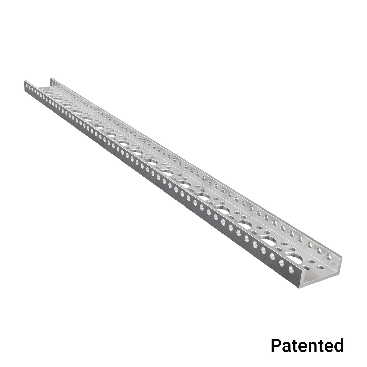 1143 Series Mini Low-Side U-Channel (17 Hole, 432mm Length)