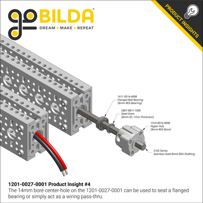 1201 Series Quad Block Pattern Mount (27-1)