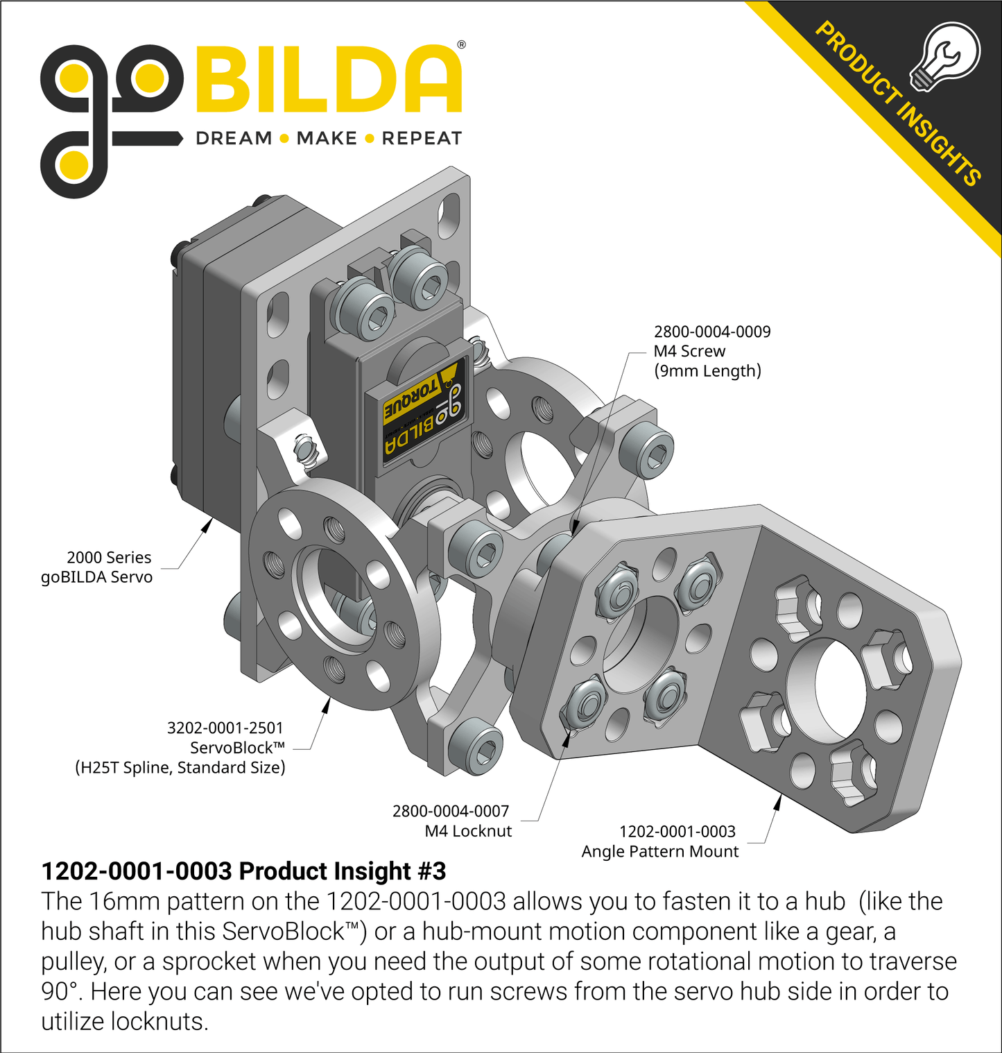 1202 Series Angle Pattern Mount (1-3)