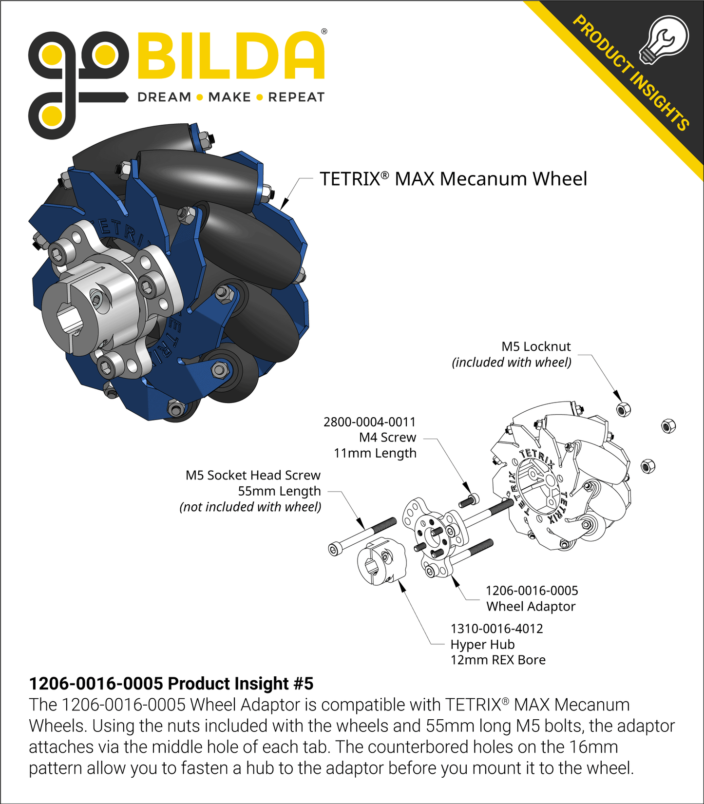 1206 Series Pattern Adaptor (16-5) - 2 Pack