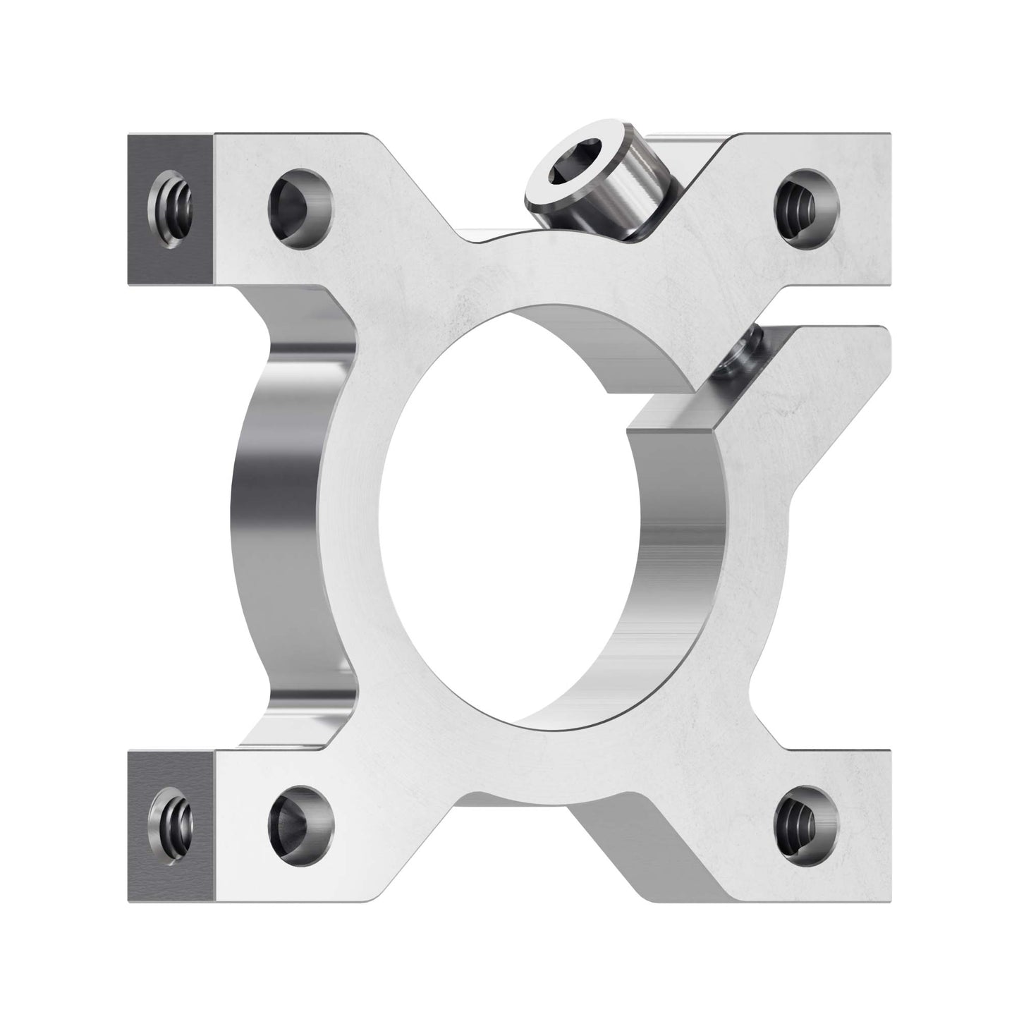 1401 Series 2-Side, 2-Post Clamping Mount (43mm Width, 22mm Bore)